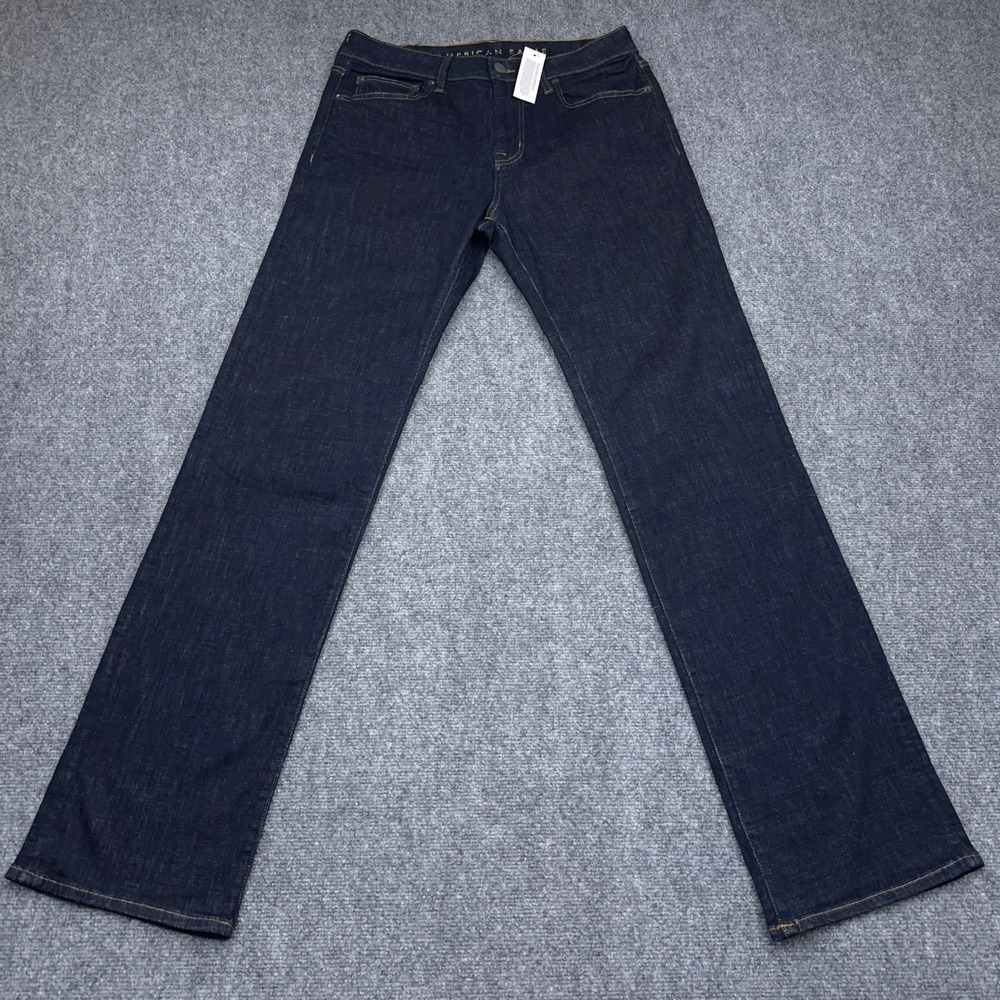 NEW American Eagle Classic Bootcut Jeans Men's 32x36 Dark Wash Ne(x)t Level Flex